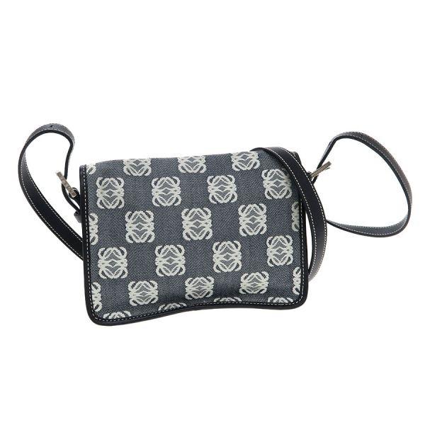 【美品】LOEWE ロエベ リピートアナグラム ショルダーバッグ ボディバッグ LOEWE（ロエベ） リピートアナグラム・ショルダー Bランク. : 質屋さの