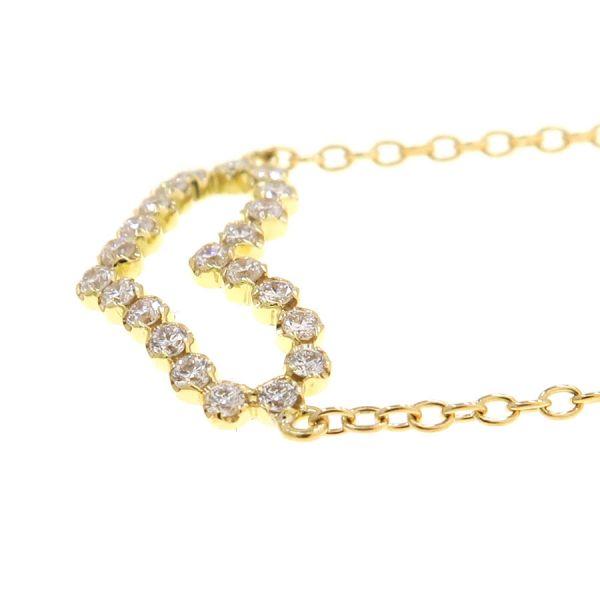 AHKAH ビリーブハート ネックレス 18Kイエローゴールド/ダイヤモンド AHKAH（アーカー） ビリーブハートダイヤネックレス Aランク. : 質屋さ