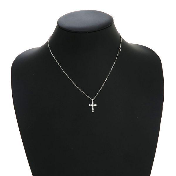 DAMIANI（ダミアーニ） プレスティージュダイヤクロスネックレス A