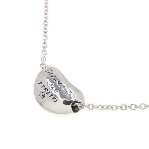 【メル21288】 ティファニー　スモールビーンネックレス　チェーン41㎝ TIFFANY&Co.（ティファニー） ビーンネックレス Aランク. : 質屋さのや