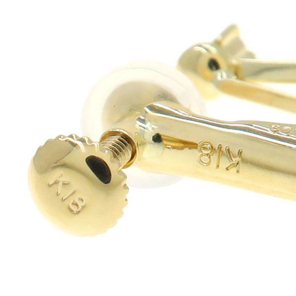 ノンブランド宝石 K18ダイヤイヤリング  Aランク.の画像