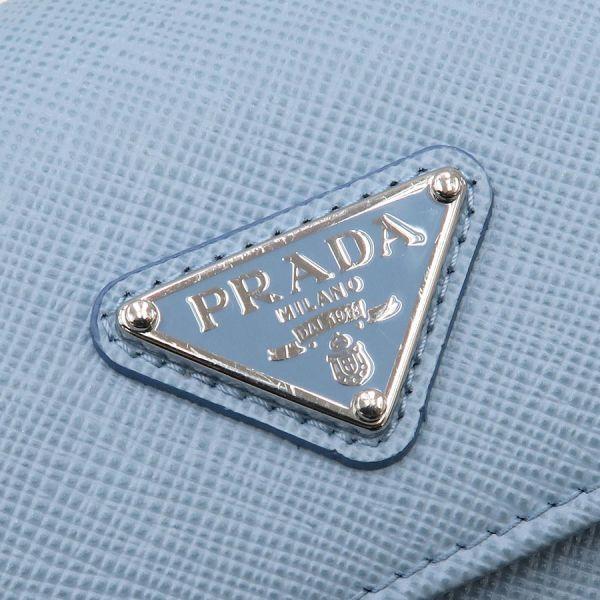 PRADA（プラダ） サフィアーノ・トライアングルコンパクトウォレット A