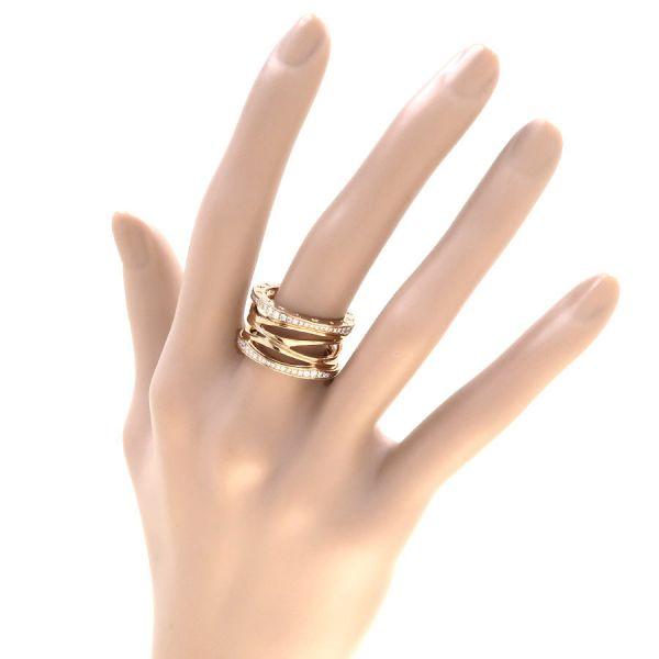 BVLGARI（ブルガリ） ビーゼロワンレジェンドリング/エッジダイヤ#54