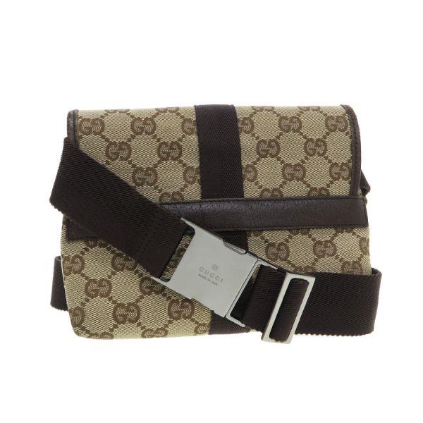 GUCCI GGキャンバス ウエストバッグ GUCCI（グッチ） GGキャンバスウエストバッグ Bランク. : 質屋さのや