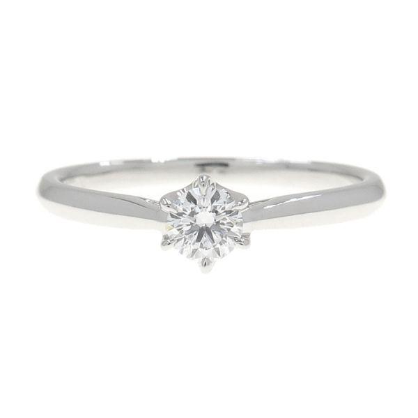 ロイヤルアッシャー クラウンソリテールリング/D0.18ct#11.5  Aランク.