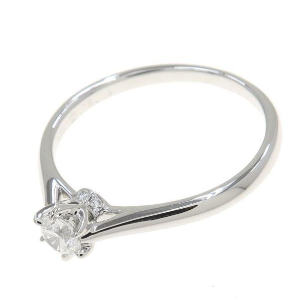 ロイヤルアッシャー クラウンソリテールリング/D0.18ct#11.5  Aランク.の画像