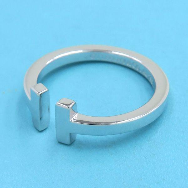 正規品 ティファニー TIFFANY & Co. スクエア リング TIFFANY&Co.（ティファニー） Tスクエアリング#22.5 Aランク. : 質屋さ