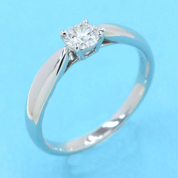 ティファニー ハーモニーソリティアリング/D0.22ct#7.5近辺  Aランク.の画像