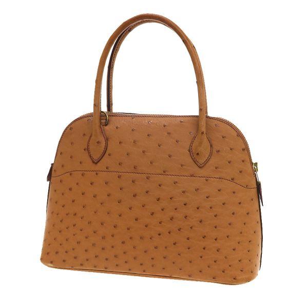 HERMES（エルメス） ボリード27/オーストリッチ Bランク. : 質屋さのや 