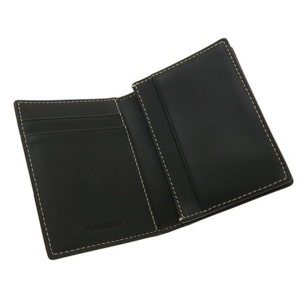 最終値引　新品未使用 BURBERRY 定価37,400円⭐ レザーカードケース BURBERRY（バーバリー） カードケース Aランク. : 質屋さのや Yahoo