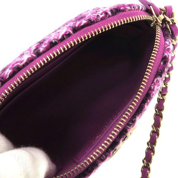 CHANEL（シャネル） マトラッセ・ツイードチェーンショルダー/イヤーズ 