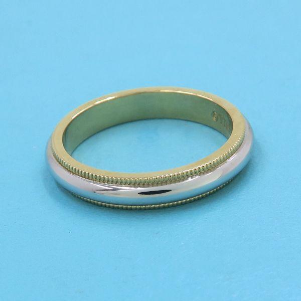 ティファニー トゥギャザーミルグレインバンドリング/3MM#11.5  Aランク.の画像