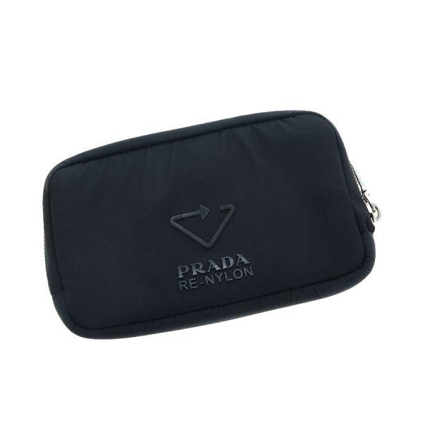 PRADA（プラダ） リナイロン・ラウンドジップウォレット Bランク 