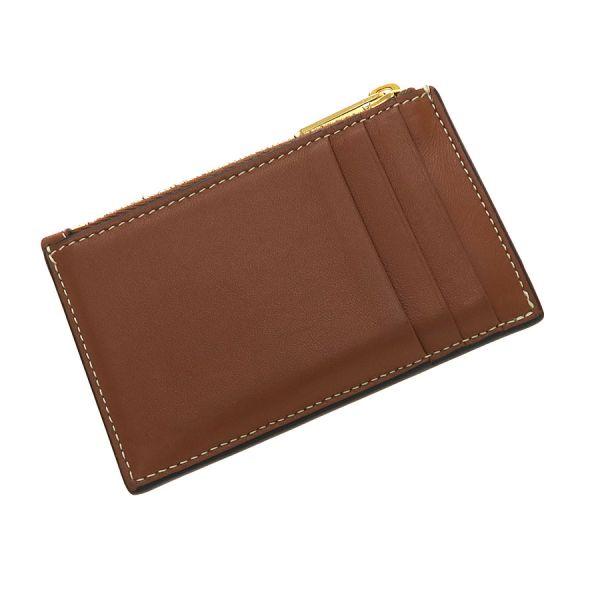 CELINE（セリーヌ） ジップ付きカードホルダー キュイル トリオンフ A