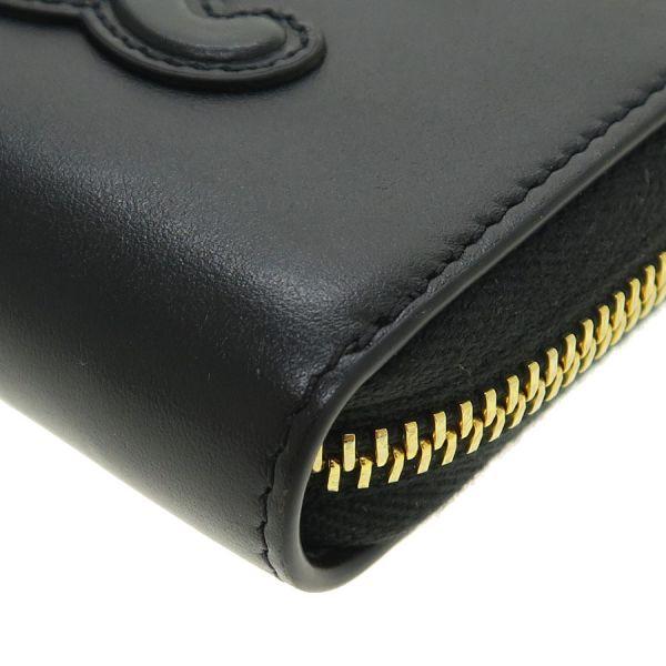 CELINE セリーヌ コンパクト ジップウォレット キュイル CELINE セリーヌ コンパクト ジップウォレット キュイル