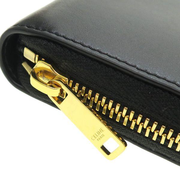 CELINE セリーヌ コンパクト ジップウォレット キュイル CELINE セリーヌ コンパクト ジップウォレット キュイル