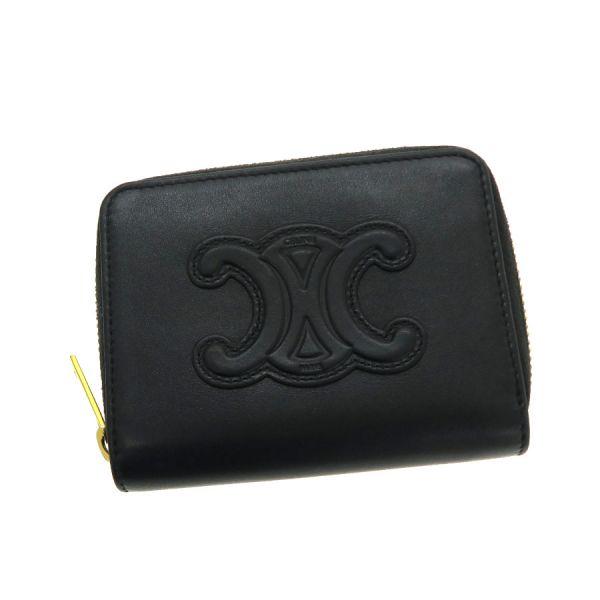 CELINE セリーヌ コンパクト ジップウォレット キュイル