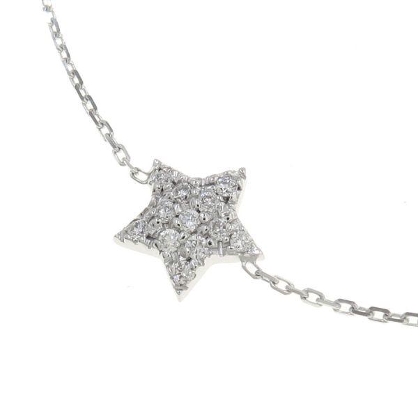 STAR JEWELRY スタージュエリー ダイヤモンドシルバーブレスレット STAR JEWELRY（スタージュエリー） ダイヤブレスレット/スター Aランク
