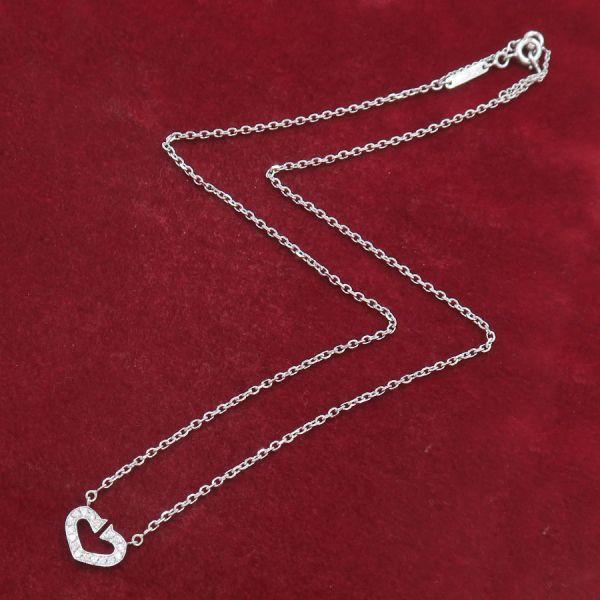 Cartier（カルティエ） Cハートダイヤネックレス Aランク. : 質屋さの 
