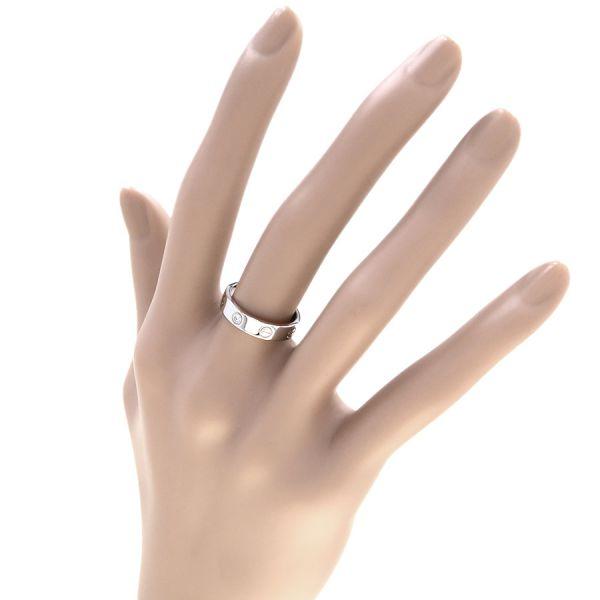 Cartier カルティエ ミニラブリング ダイヤ サイズ50 Cartier（カルティエ） ミニラブリング/1Pダイヤ#50(日本サイズ9.5号
