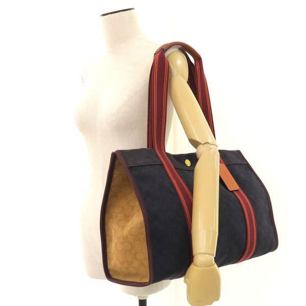 COACH（コーチ） スピン トート 42 シグネチャー ジャカード Bランク 
