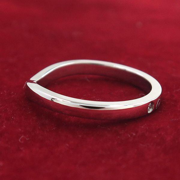 【カルティエ】美品！★バレリーナ 9号★ Cartier（カルティエ） バレリーナリング/ダイヤ3P#49(日本サイズ9号