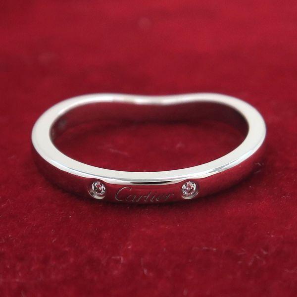 Cartier（カルティエ） バレリーナリング/ダイヤ3P#49(日本サイズ9号