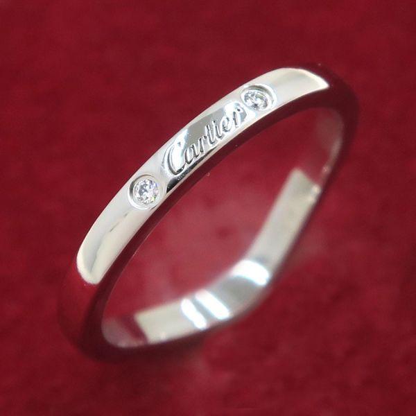 Cartier（カルティエ） バレリーナリング/ダイヤ3P#49(日本サイズ9号