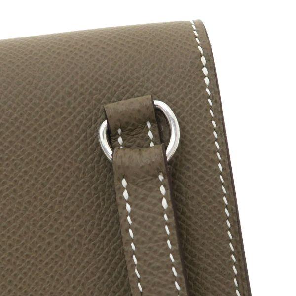 HERMES（エルメス） ナップトゥーゴー エトゥープ エプソン シルバー