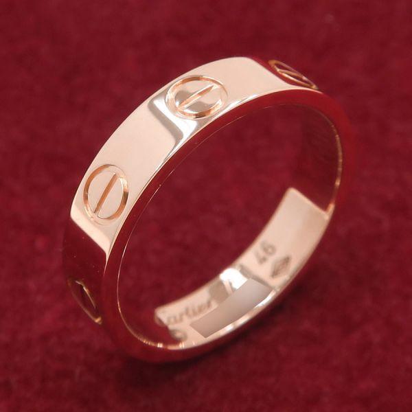 Cartier（カルティエ） ミニラブリング#46(日本サイズ6号近辺) Aランク