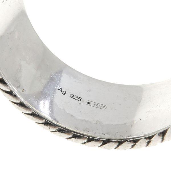 グッチ ダブルGリング#19 925/7.0g Bランク._5