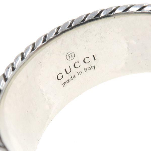 グッチ ダブルGリング#19 925/7.0g Bランク._7
