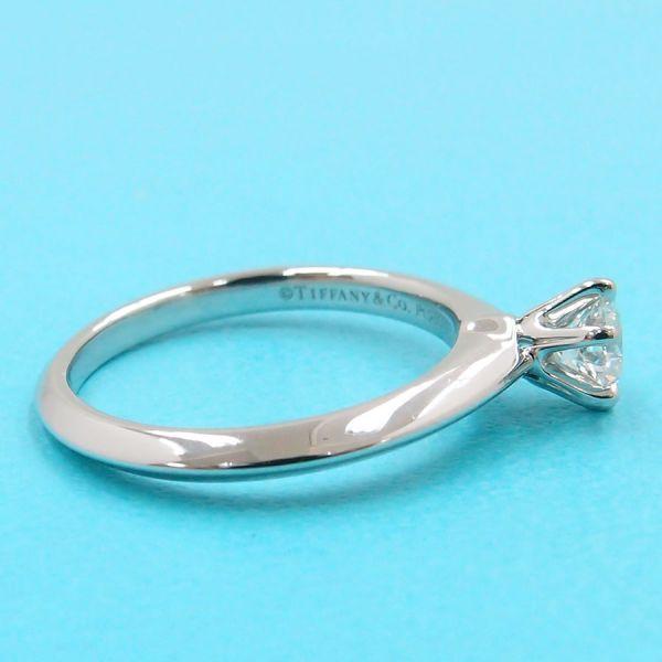 ティファニー ソリティアリング/D0.33ct#8.5近辺  Aランク.の画像