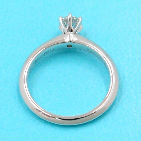 ティファニー ソリティアリング/D0.33ct#8.5近辺  Aランク.の画像