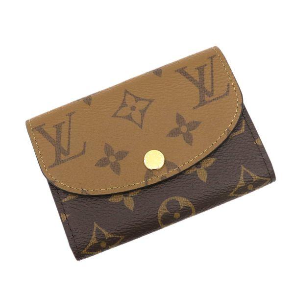 【未使用に近い】ヴィトン モノグラム リバース ポルトモネロザリ ケース LOUIS VUITTON（ルイ・ヴィトン） 並行輸入 コインケース モノグラム