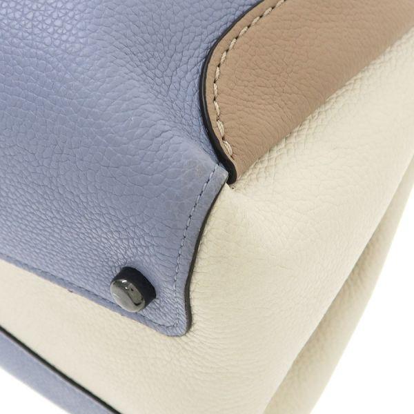 正規品【COACH 】ハドリー ホーボー カラーブロック ベージュ×ホワイト COACH（コーチ） ハドリーホーボー カラーブロック Bランク. : 質屋さ