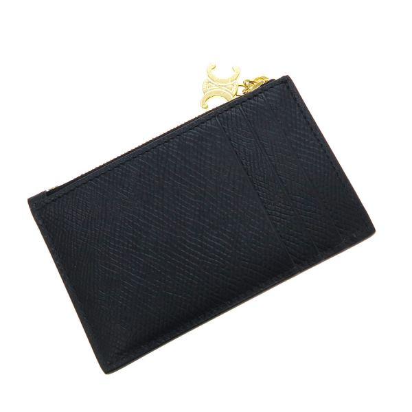 CELINE（セリーヌ） ジップ付きカードホルダー トリオンフチャーム A