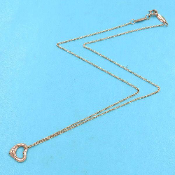 TIFFANY&Co.（ティファニー） オープンハートネックレス/11MM/現行 A