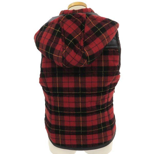 BURBERRY　BLUE LABEL　ベスト Burberry BULE LABEL】フード付き青ベスト - メルカリ