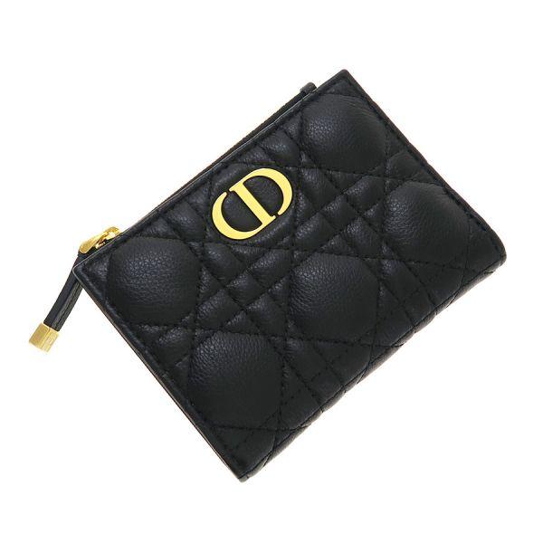 クリスチャン・ディオール Dior Caro Dahlia ウォレット  Aランク.
