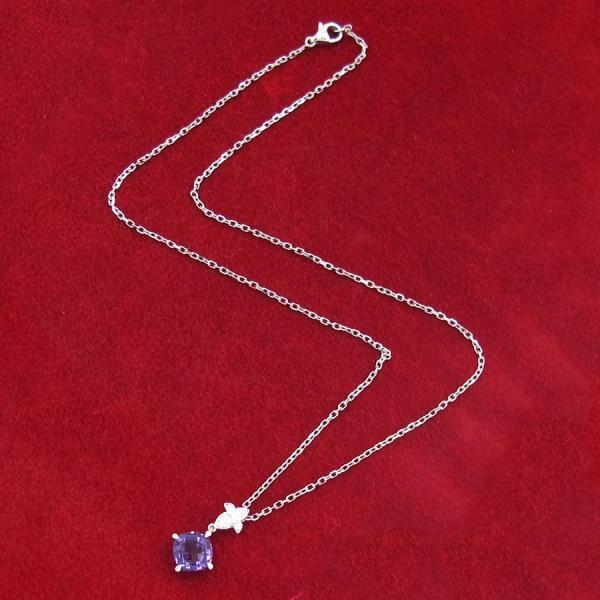Cartier カルティエ インドミステリューズダイヤネックレス/アメジスト 