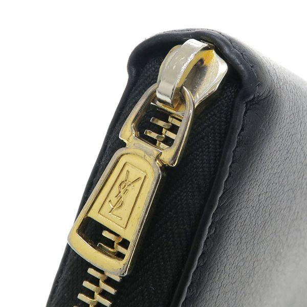 イヴ･サンローラン ラウンドファスナー長財布  352904【Bランク】【中古】 イヴ・サンローラン ラウンドファスナー長財布 Bランク. : 質屋さのや