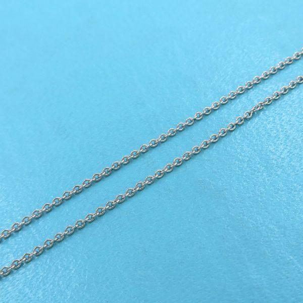 ティファニー ソリティアダイヤネックレス/D0.17ct  Aランク.の画像