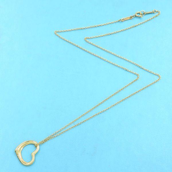 ティファニー オープンハートネックレス  Aランク.の画像