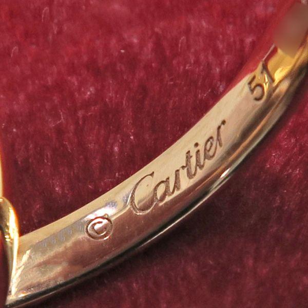 Cartier（カルティエ） トリニティリング/スモールモデル/セミパヴェ