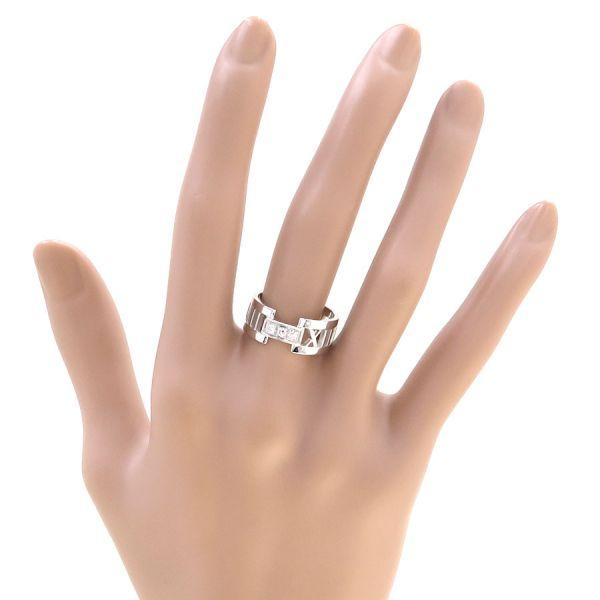 TIFFANY&Co.（ティファニー） オープンアトラスリング/ダイヤ3P#14 A