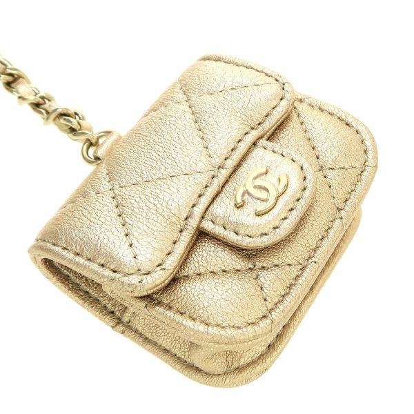 シャネル マトラッセ エアポッズケース  【Aランク】【中古】 CHANEL（シャネル） マトラッセ エアポッズケース Aランク. : 質屋さの