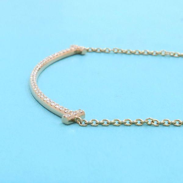 TIFFANY&Co. ティファニー Tスマイルダイヤネックレス/スモール TIFFANY&Co. ティファニー Tスマイルダイヤネックレス/スモール