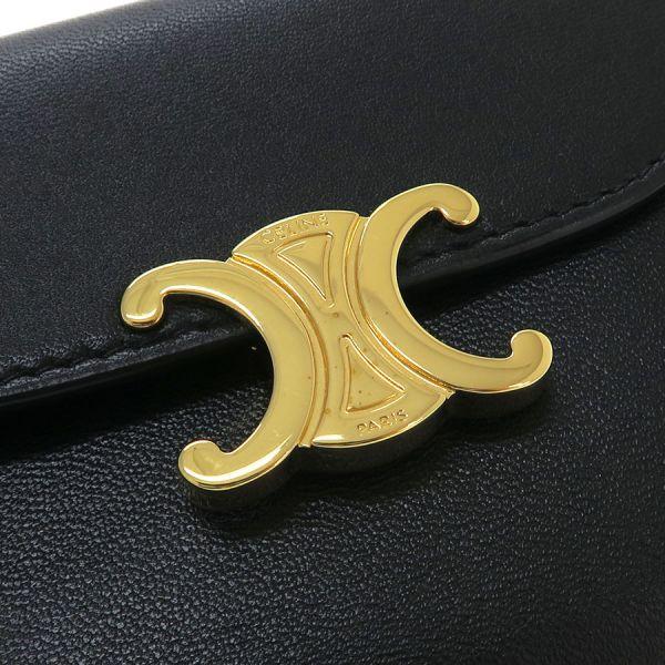 Aランク✨CELINE✨トリオンフ スモール フラップ ウォレット CELINE（セリーヌ） スモール フラップウォレット トリオンフ