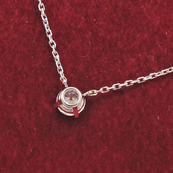 Cartier（カルティエ） 1895ダイヤネックレス/D0.33ct Aランク. : 質屋